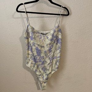 Beautiful watercolor-pattern bodysuit